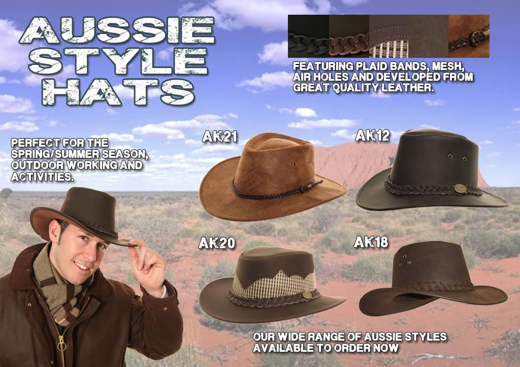 aussie style hat